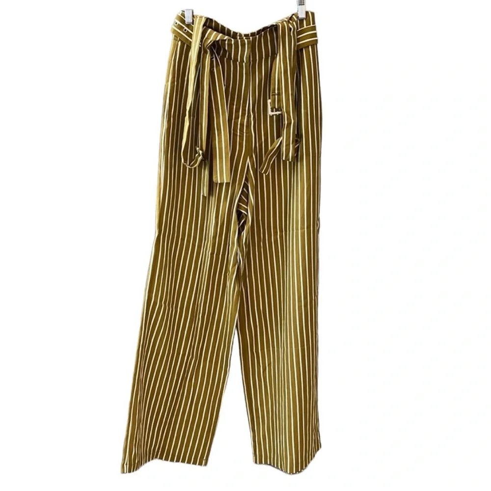 NWOT APeach Mustard Colored High Waisted Jumpsuit - Picture 9 of 13